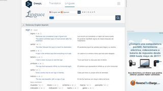 
                            4. sign - Spanish translation – Linguee