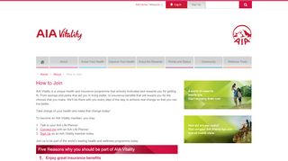 
                            5. Sign Up - AIA Vitality