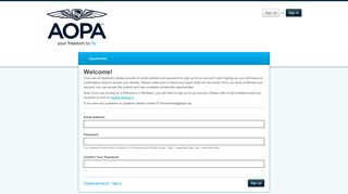
                            12. Sign Up - AOPA Flight Training Scholarships - AcademicWorks