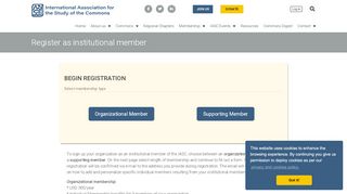 
                            7. Sign up as Institutional Member! | The International Association for the ...