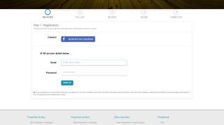 
                            4. Sign Up as User | PropSocial
