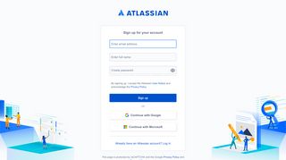 
                            1. Sign up - Atlassian Documentation