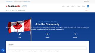 
                            3. Sign up - Canadavisa.com