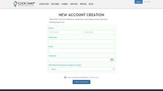 
                            4. Sign up - Click2Map