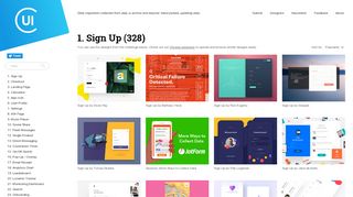 
                            1. Sign Up - Collect UI - Daily inspiration collected from daily ui archive ...