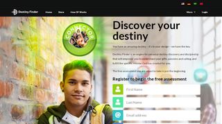 
                            11. Sign up - Destiny Finder