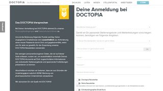 
                            13. Sign up - DOCTOPIA