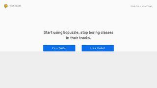 
                            1. Sign up - Edpuzzle