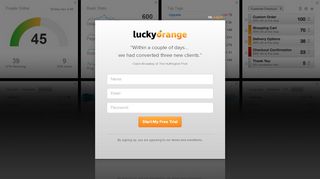 
                            4. Sign Up for a Free Account | Lucky Orange