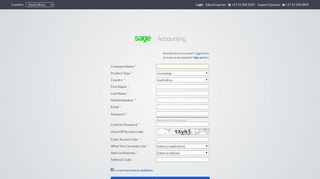
                            2. Sign up for Accounting - SAGE Accounting Login