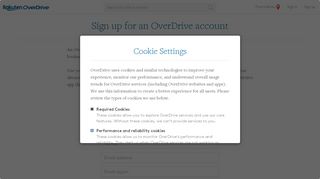
                            1. Sign up for an OverDrive account · OverDrive (Rakuten OverDrive ...
