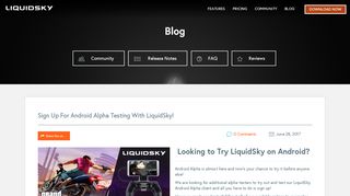 
                            7. Sign Up For Android Alpha Testing With LiquidSky! - Blog