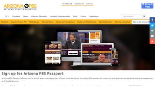 
                            7. Sign up for Arizona PBS Passport | Arizona PBS