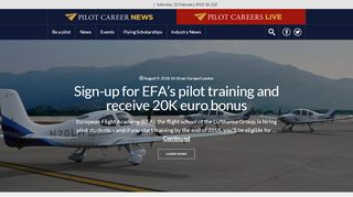 
                            9. Sign-up for EFA's pilot training and receive 20K euro bonus - Pilot ...