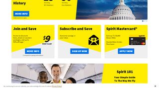 
                            5. Sign up for flight deals | Spirit Airlines