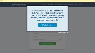 
                            9. SIGN UP FOR FREE - CareerHub.mu