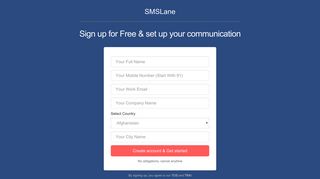 
                            4. Sign up for Free & set up your communication - Log in to your ...