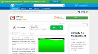 
                            3. Sign up for Gmail - FileHippo.com