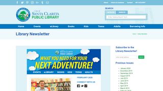 
                            13. Sign Up For Library Updates – Santa Clarita Public Library