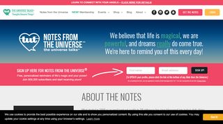 
                            11. Sign up for Notes from the Universe! - TUT.com