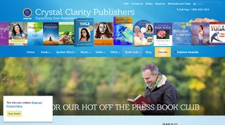 
                            7. Sign up for our Hot Off the Press Book Club | Crystal Clarity Publishers