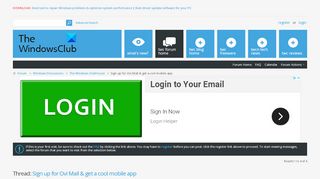 
                            3. Sign up for Ovi Mail & get a cool mobile app - The Windows Club Forum