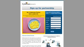 
                            2. Sign up for partnership and get Cyberoam NetGenie appliance