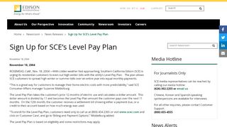 
                            11. Sign Up for SCE's Level Pay Plan | Edison International