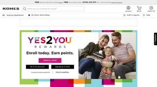 
                            12. Sign Up for the Yes2You Rewards Program | Kohl's