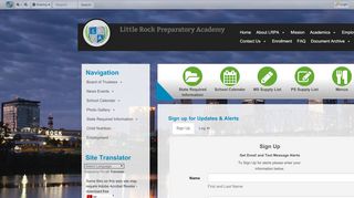 
                            8. Sign up for Updates & Alerts - Little Rock Preparatory ...