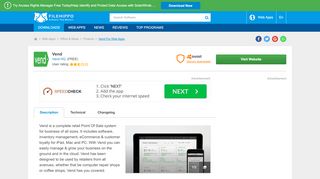 
                            12. Sign up for Vend - FileHippo.com