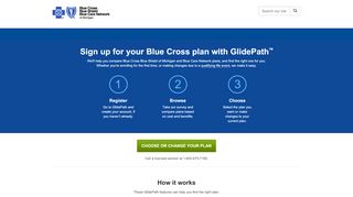 
                            4. Sign up for your Blue Cross plan with GlidePath™ | bcbsm.com