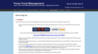 
                            8. Sign Up - FXPRIMUS MAM Account - Forex Fund ...