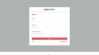 
                            8. Sign up | Hikvision E-Learning Portal
