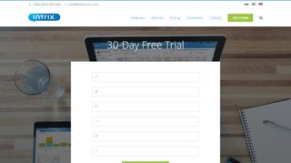 
                            4. Sign up - Intrix CRM - CRM software tailored to your needs