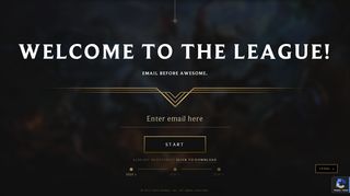 
                            3. Sign up | League of Legends