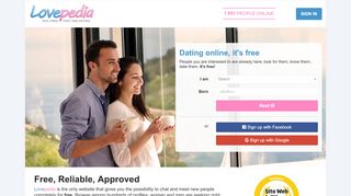 
                            2. Sign up - Lovepedia