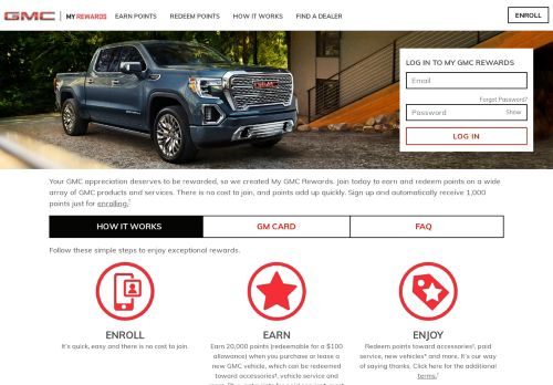 
                            7. Sign Up | My GMC Rewards