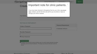 
                            3. Sign Up - Navigating Care