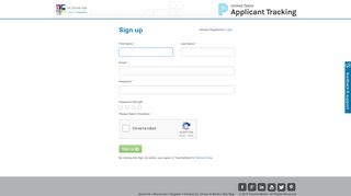 
                            8. Sign up - NC TeacherMatch