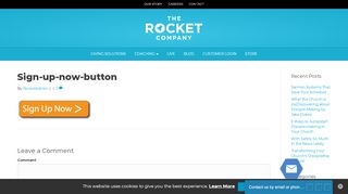 
                            10. Sign-up-now-button - The Rocket Company
