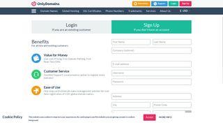 
                            4. Sign Up - OnlyDomains