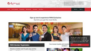 
                            11. Sign Up Page | Resorts World Manila - Online Store, Membership ...