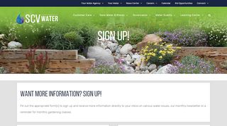 
                            2. Sign Up! – SCV Water