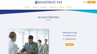
                            3. Sign Up - SolidTrust Pay