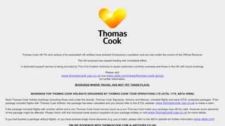 
                            1. Sign up to our Email Newsletter | Thomas Cook