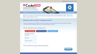 
                            12. Sign up to receive CodeRed notification by telephone for ...