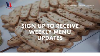 
                            5. Sign up to receive weekly menu updates — Bistro Express