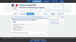 
                            10. Sign up to the French citizens register - France in the United ...