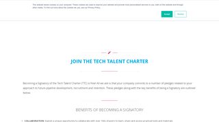 
                            8. Sign up to the Tech Talent Charter